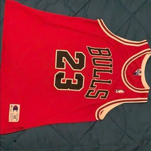 Chicago Bulls Champion Jordan Jersey